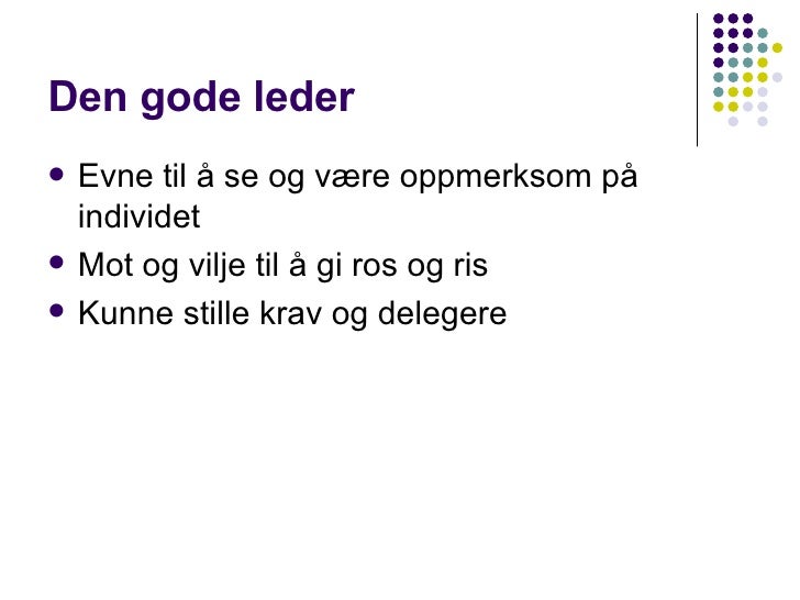 den gode leder den gode leder